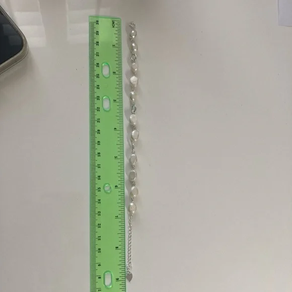 Freshwater pearls bracelet Sterling Silver - Picture 5 of 5